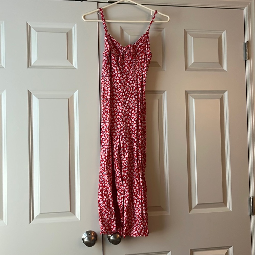 red white and blue floral old navy romper!